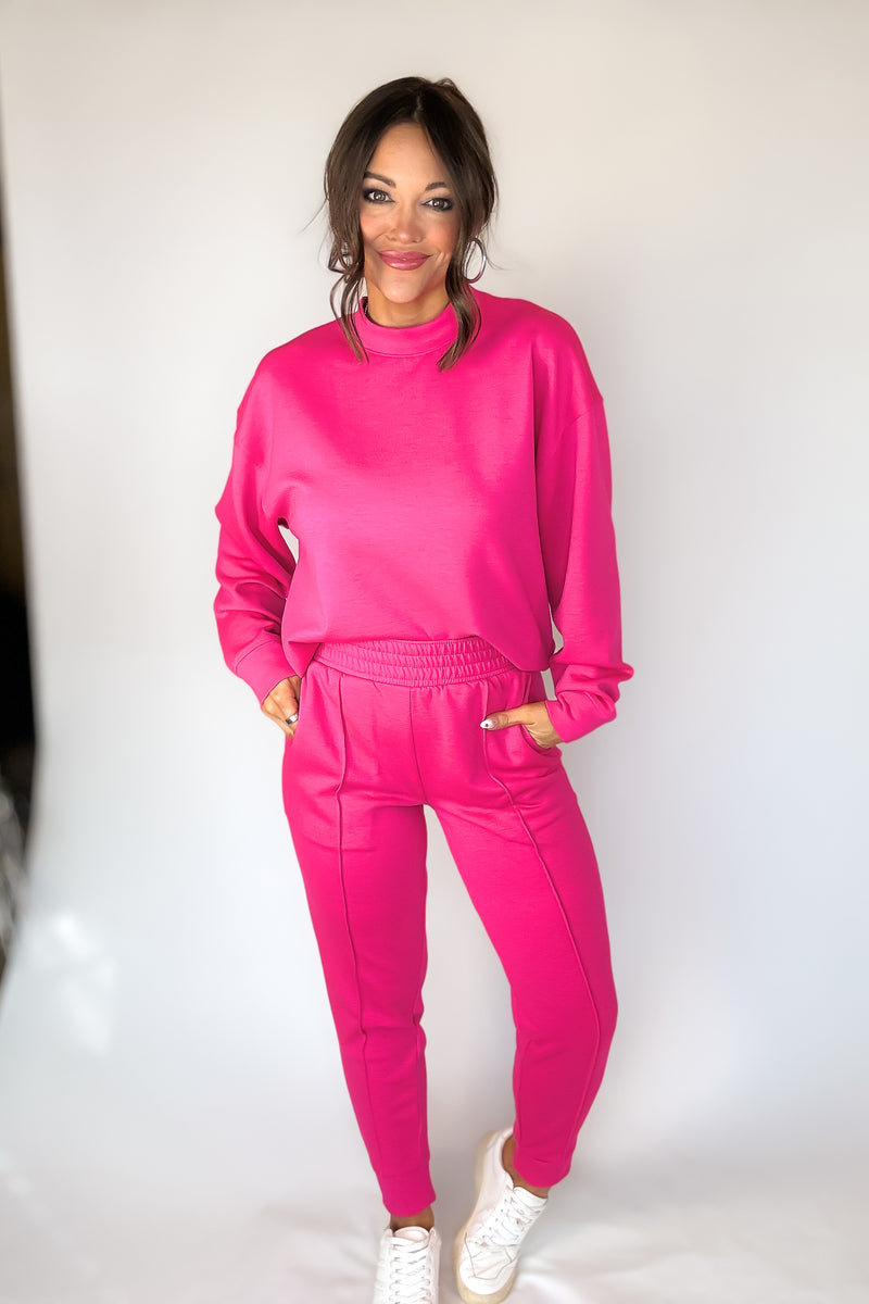 Scuba Hot Pink Joggers