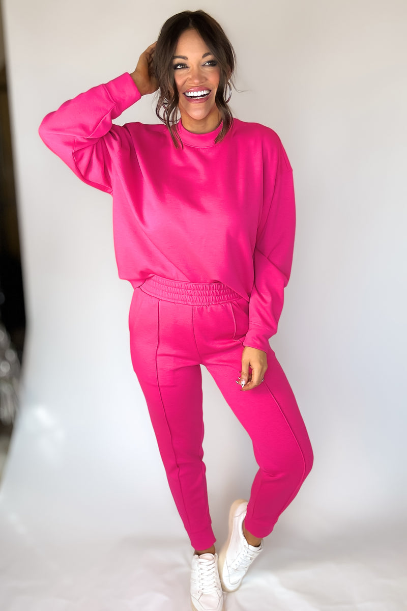 Scuba Hot Pink Joggers