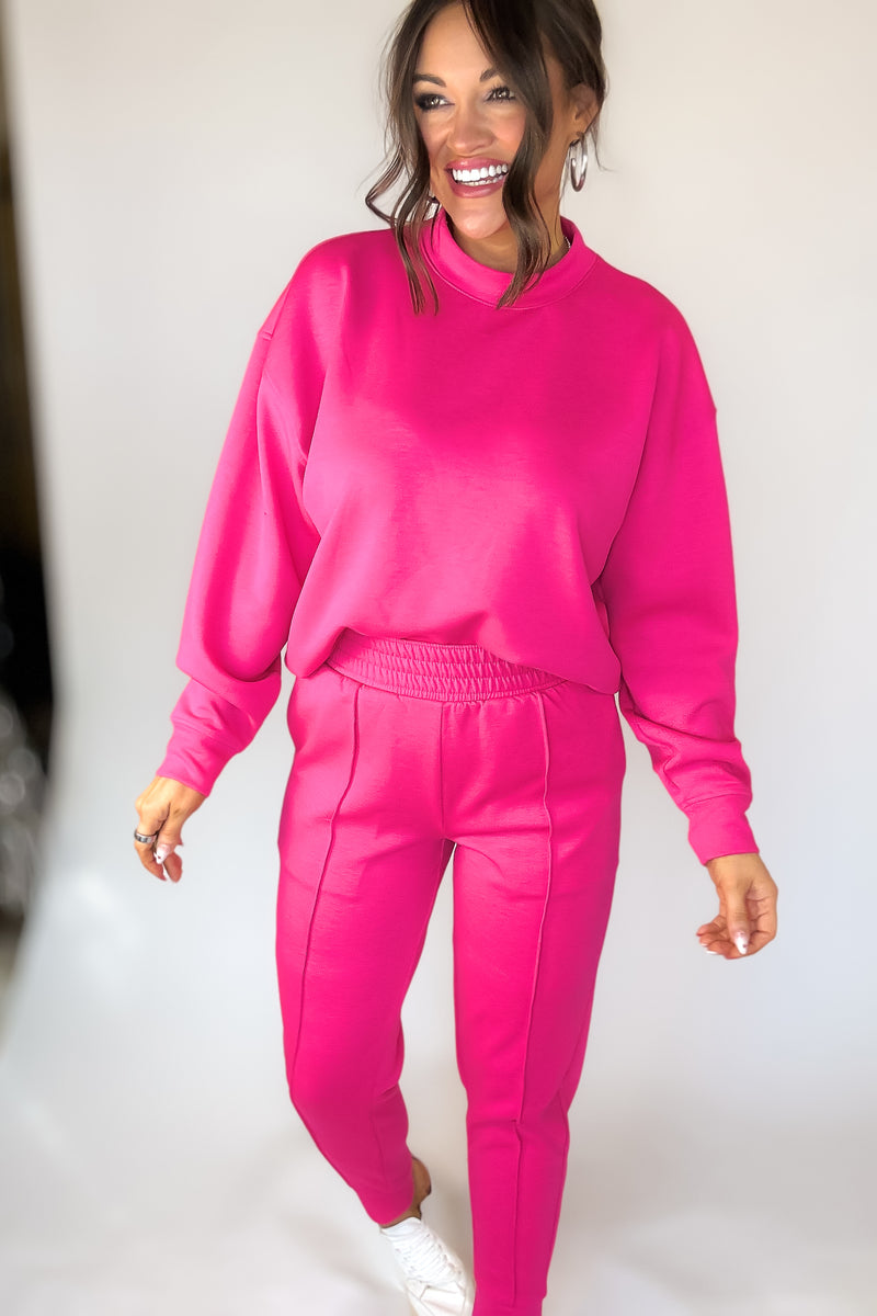 Scuba Hot Pink Joggers
