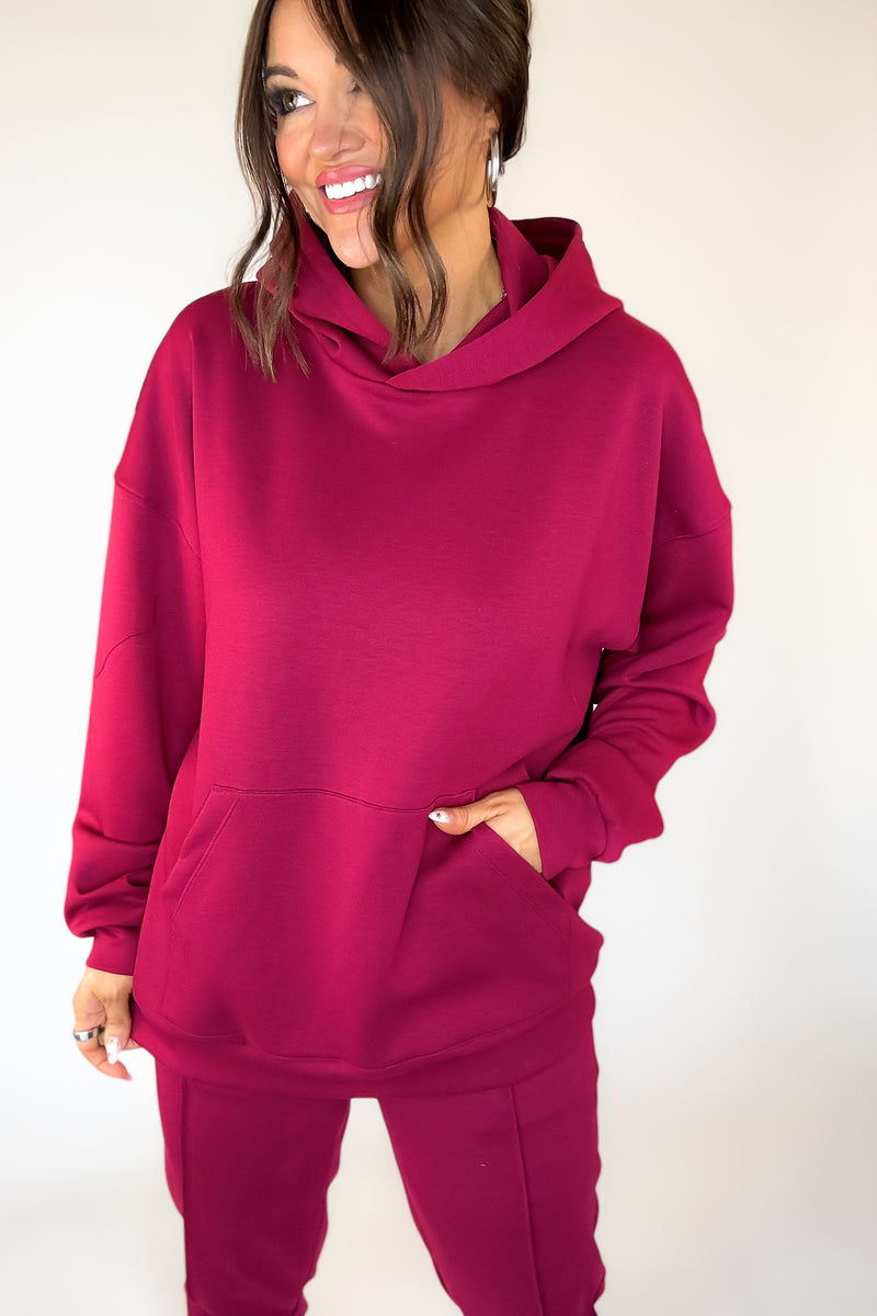 Scuba Cabernet Hoodie