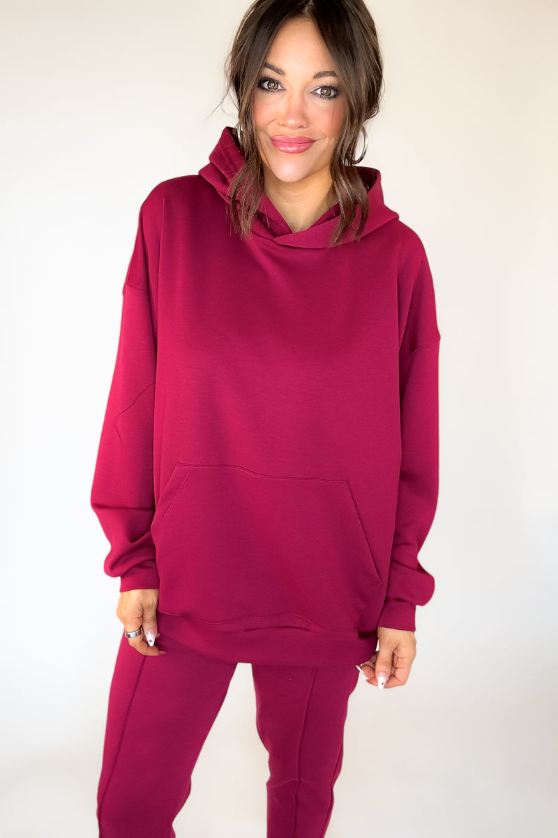Scuba Cabernet Hoodie