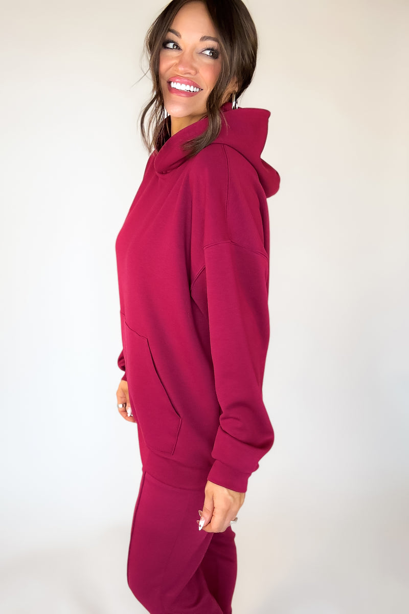 Scuba Cabernet Hoodie