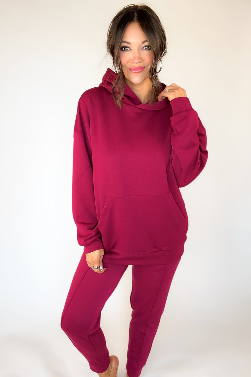 Scuba Cabernet Hoodie