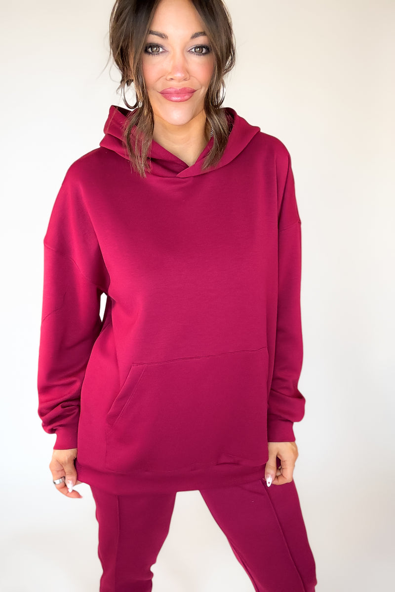 Scuba Cabernet Hoodie