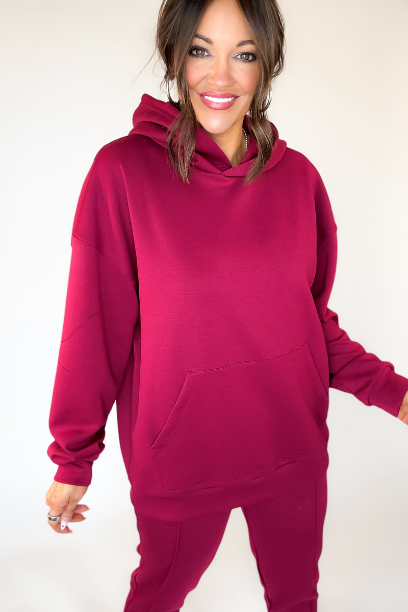 Scuba Cabernet Hoodie