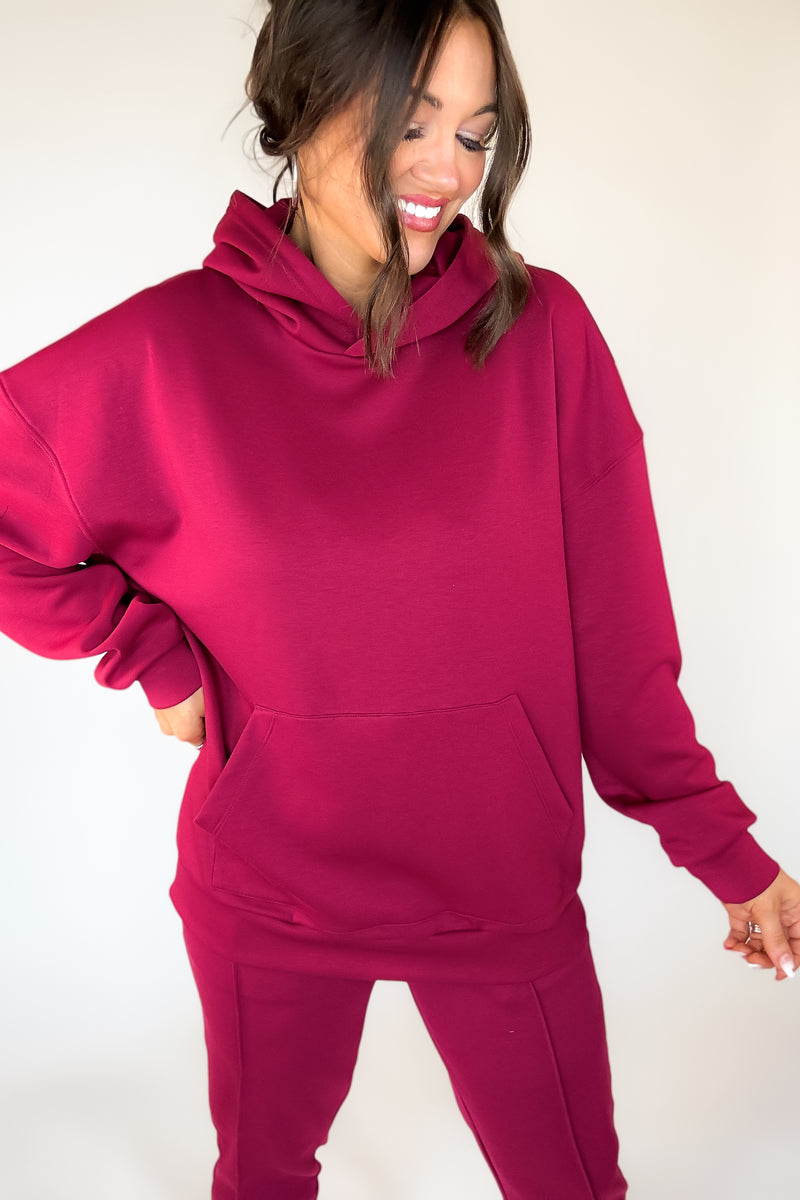 Scuba Cabernet Hoodie