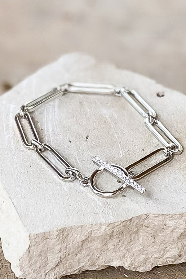 You Are Capable Silver Link Bracelet