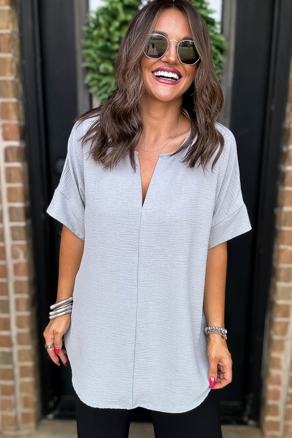 Chic And Polished Sleet Top