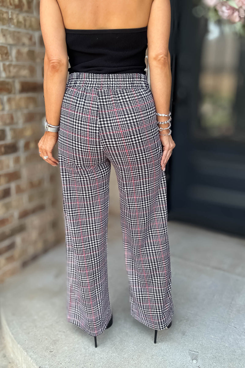 Mad For Plaid Tie Pants