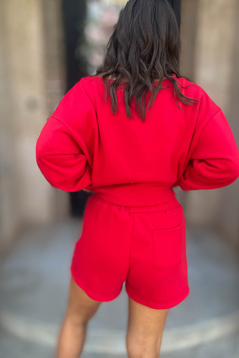 Softest Ever Ruby Fleece Shorts