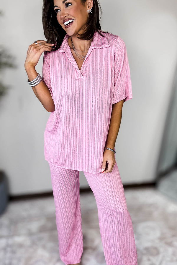 Take Me There Pink Top