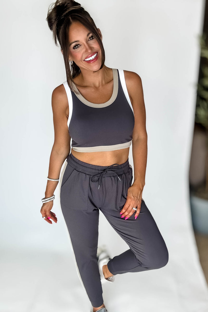 Powerplay Grey Active Joggers