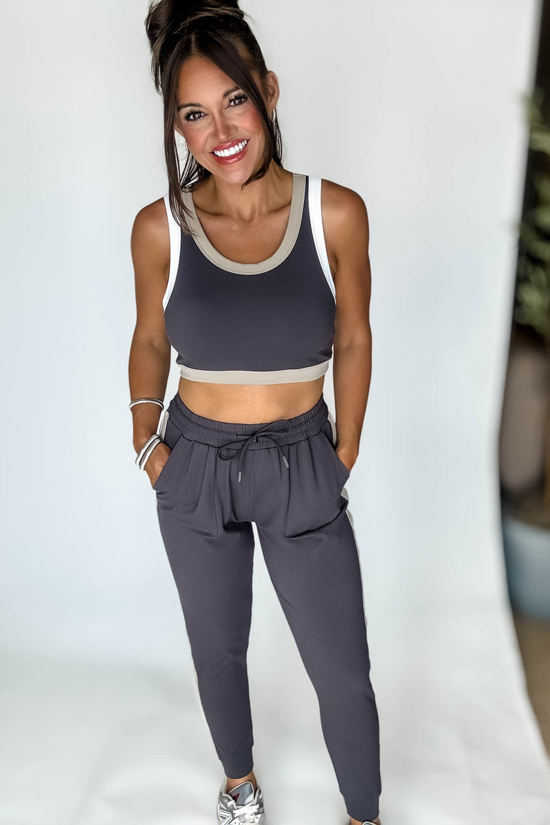 Powerplay Grey Active Joggers