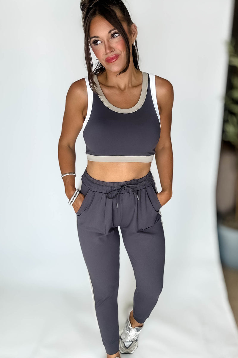 Powerplay Grey Active Joggers