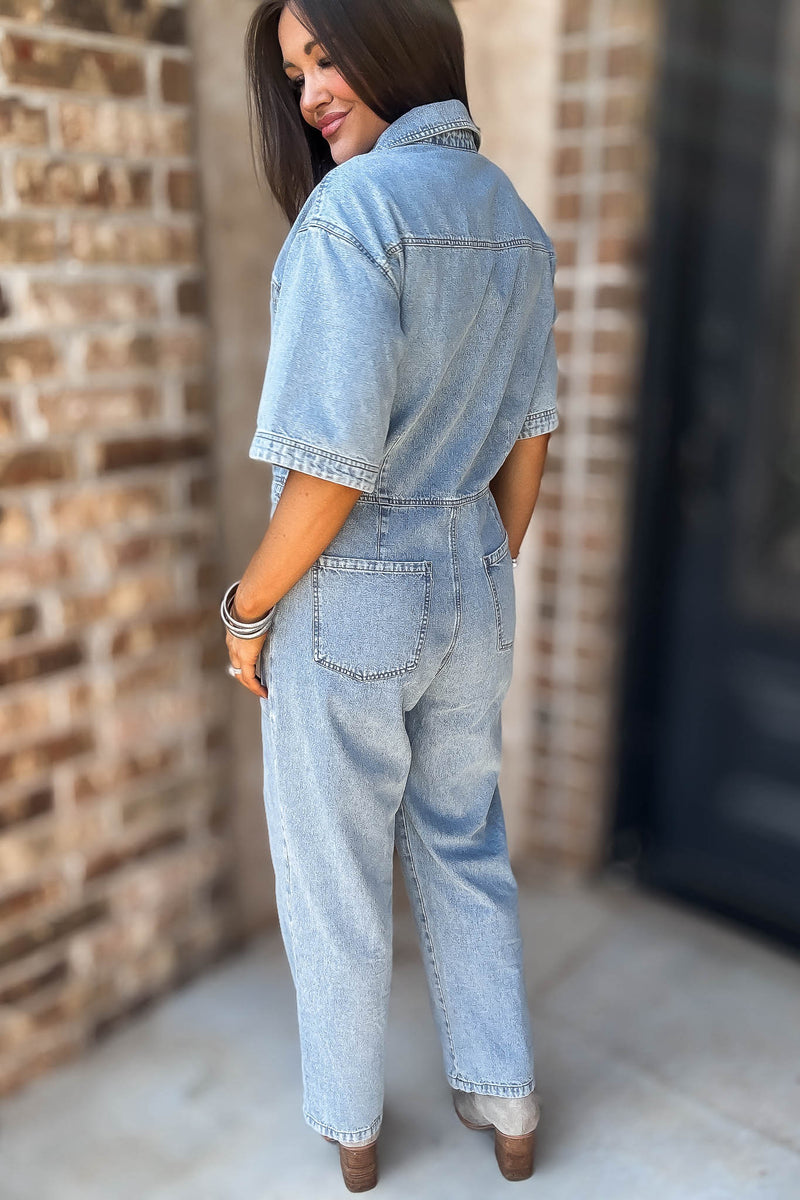 Mustard Seed Denim Jumpsuit