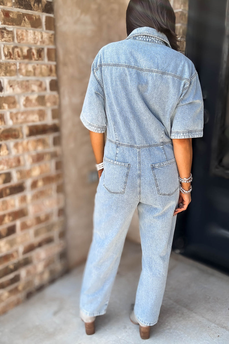 Mustard Seed Denim Jumpsuit