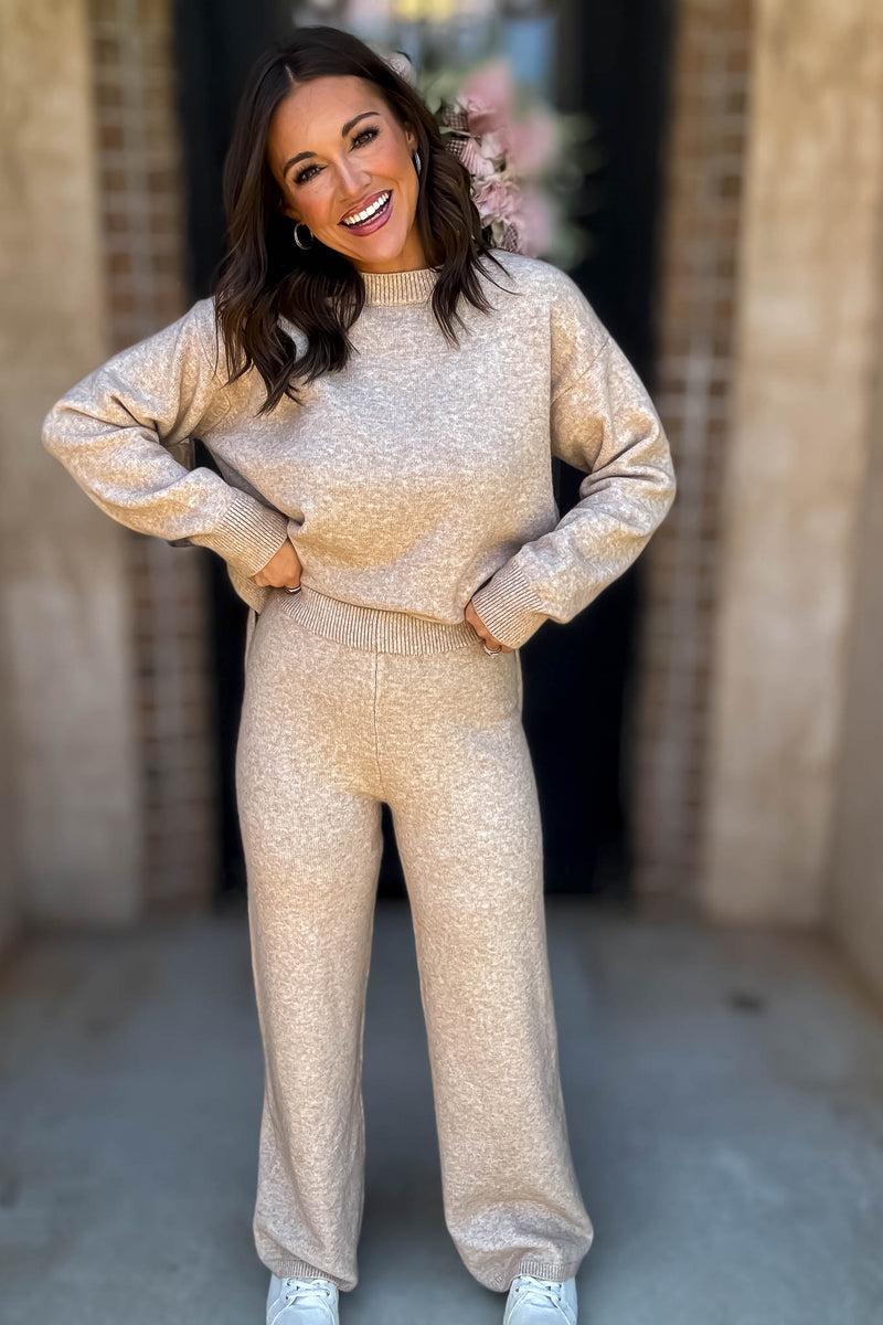 Mable Caught Up In The Moment Taupe Pants