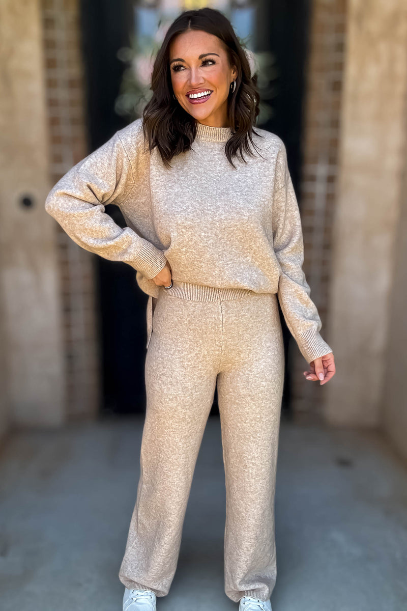 Mable Caught Up In The Moment Taupe Pants