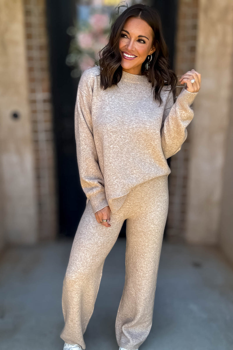 Mable Caught Up In The Moment Taupe Pants