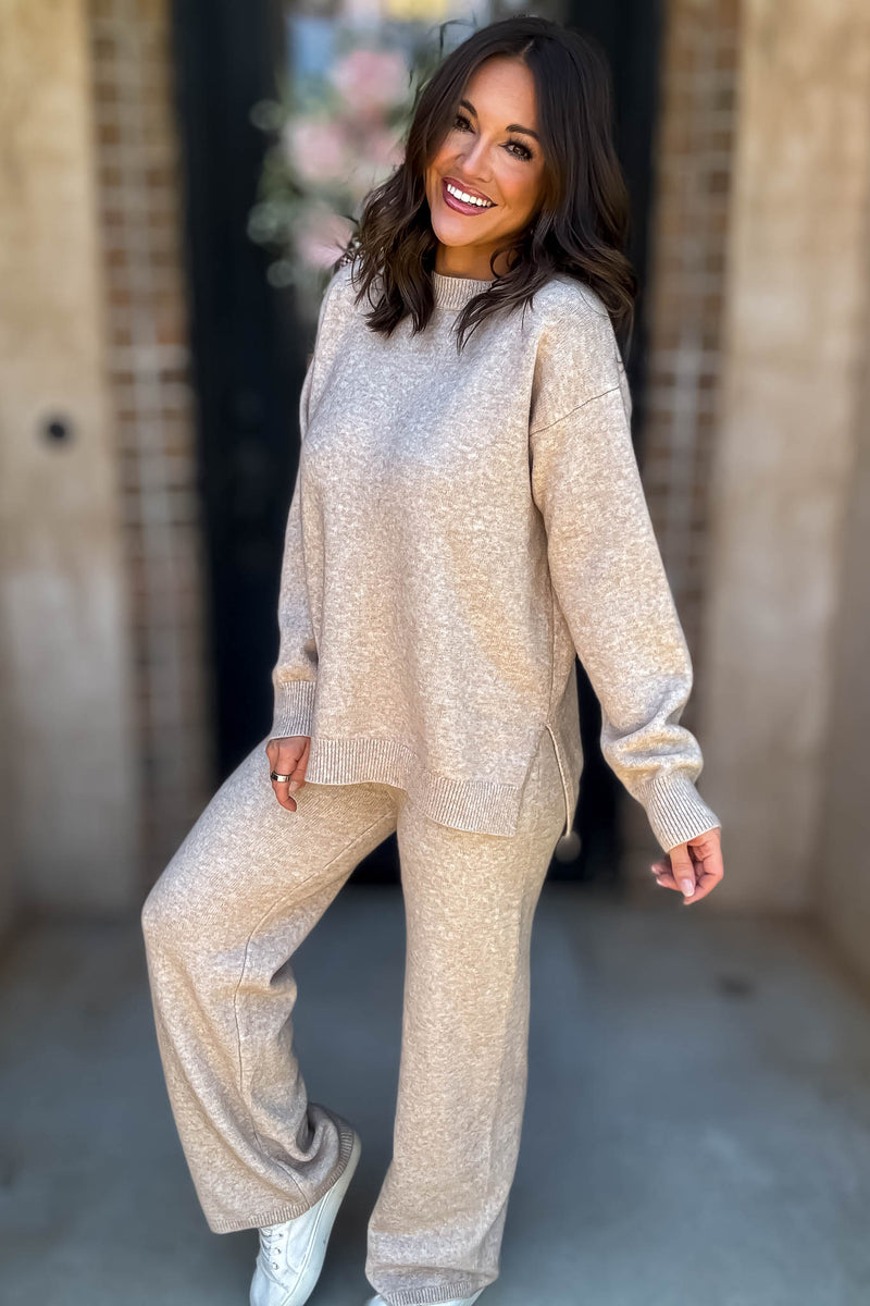 Mable Caught Up In The Moment Taupe Pants