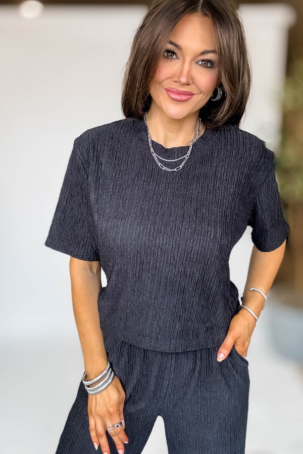 Summer Essential Black Top