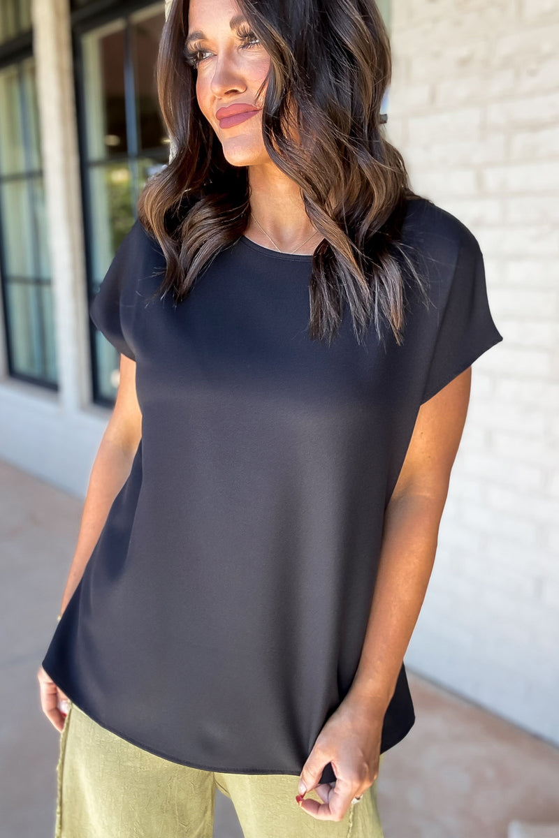 The Perfect Transitional Black Top
