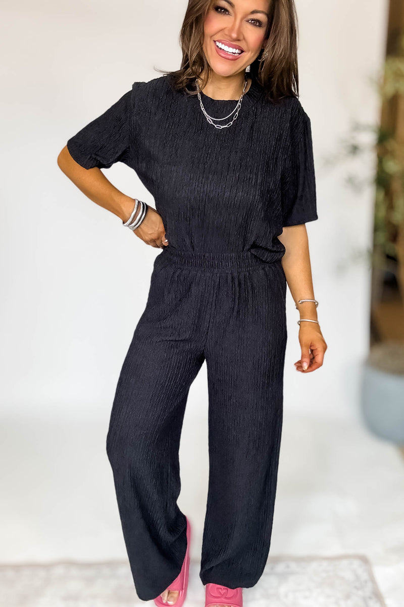 Summer Essential Black Pants