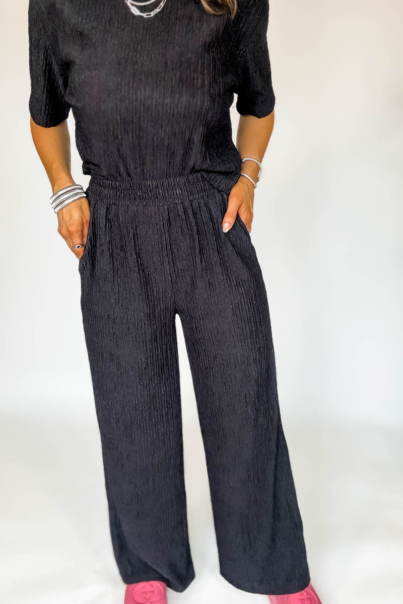 Summer Essential Black Pants