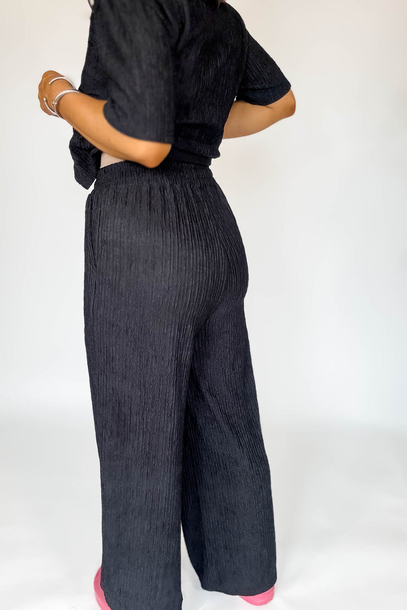Summer Essential Black Pants
