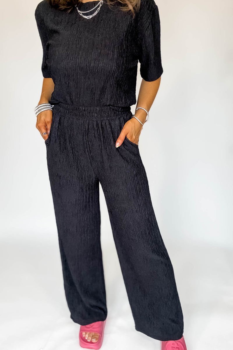 Summer Essential Black Pants