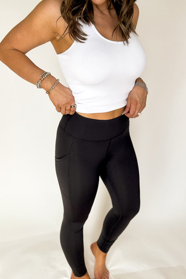 Fast and Freely Black Leggings