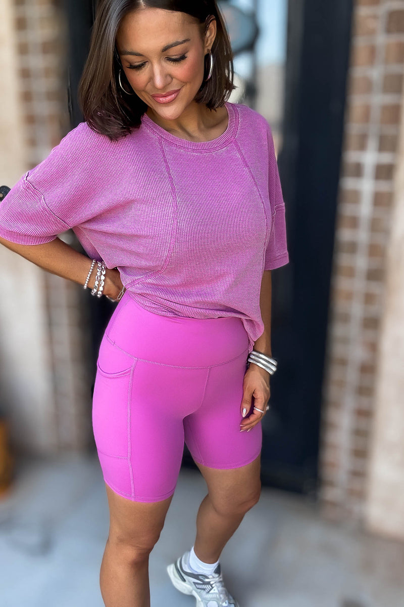 Venice Cloud New Orchid Light Sculpt Biker Shorts