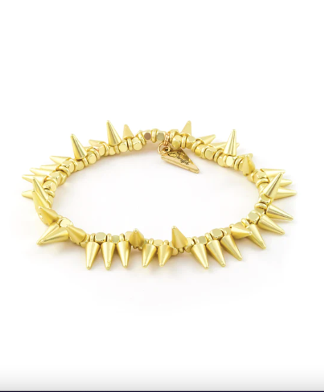 Erimish Gold Spike Bracelet