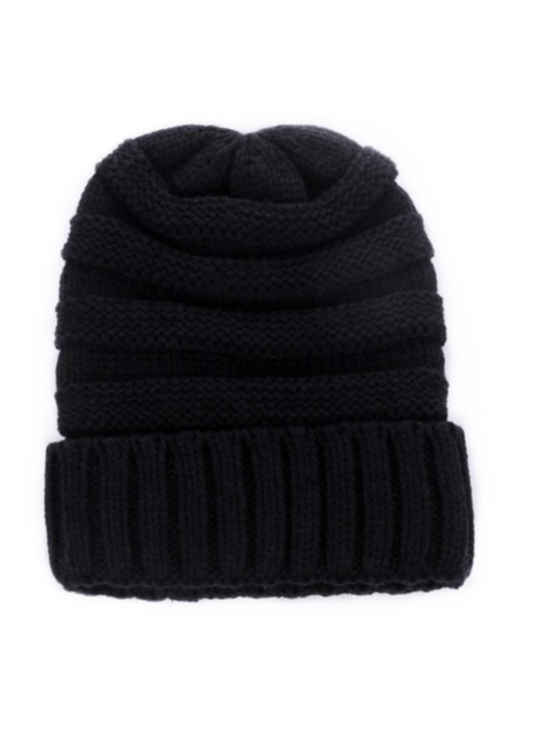 Classic Crochet Knit Beanie