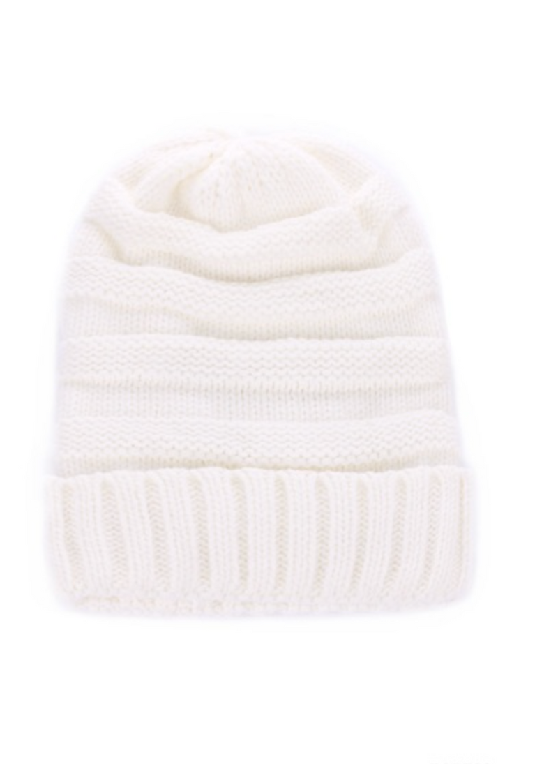 Classic Crochet Knit Beanie