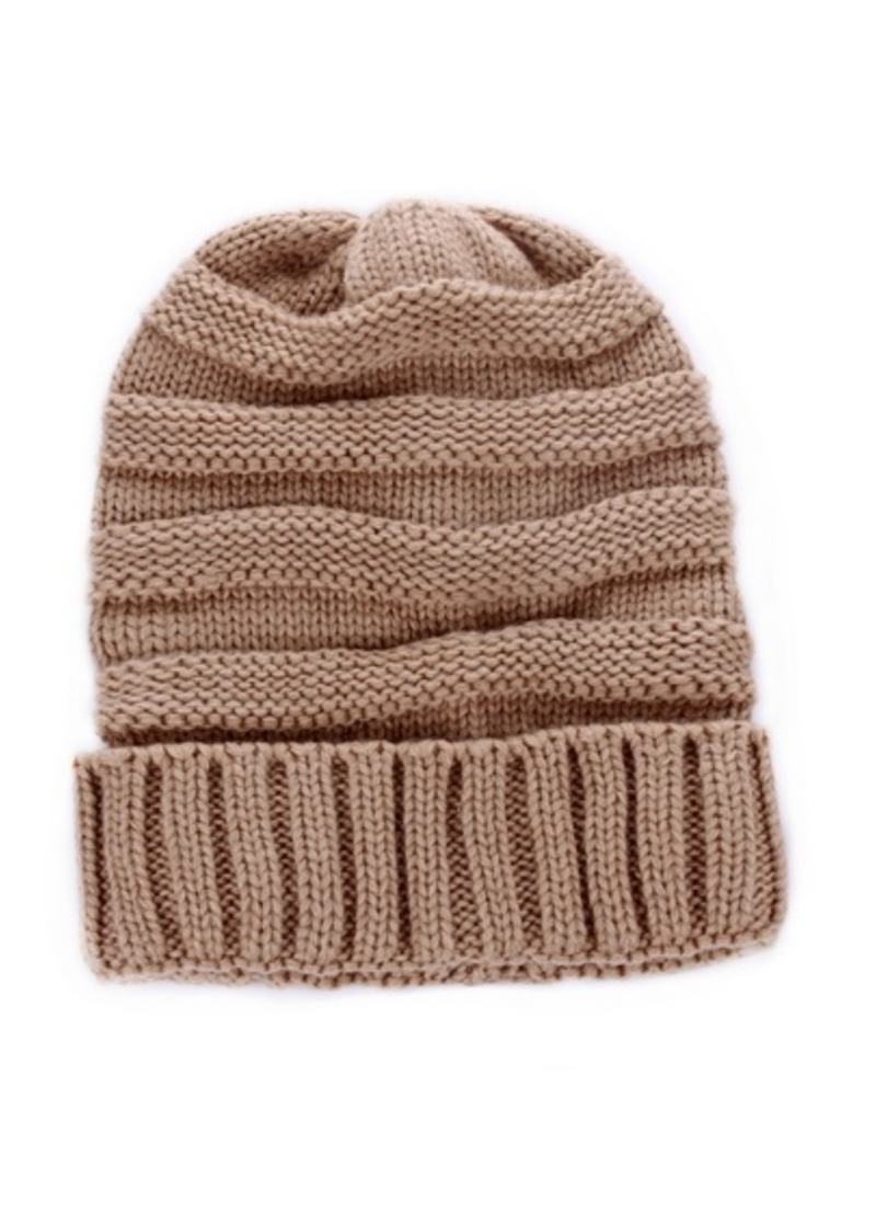 Classic Crochet Knit Beanie