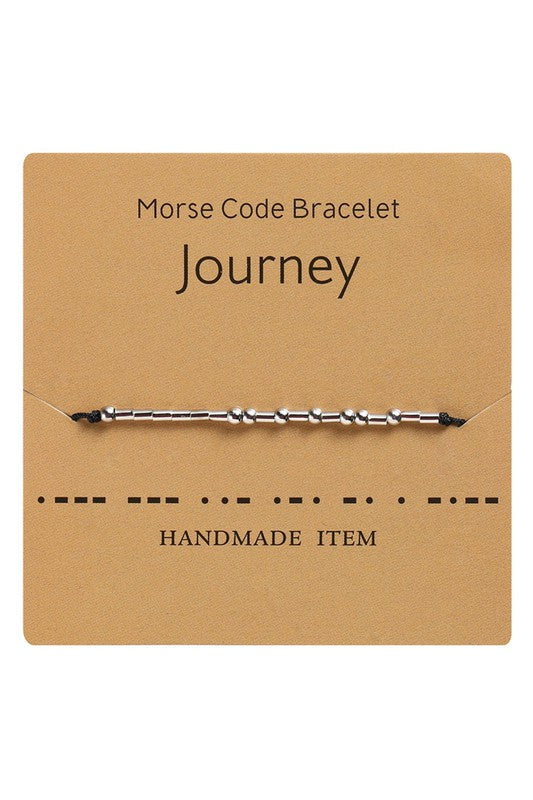 Morse Code Message Bracelets