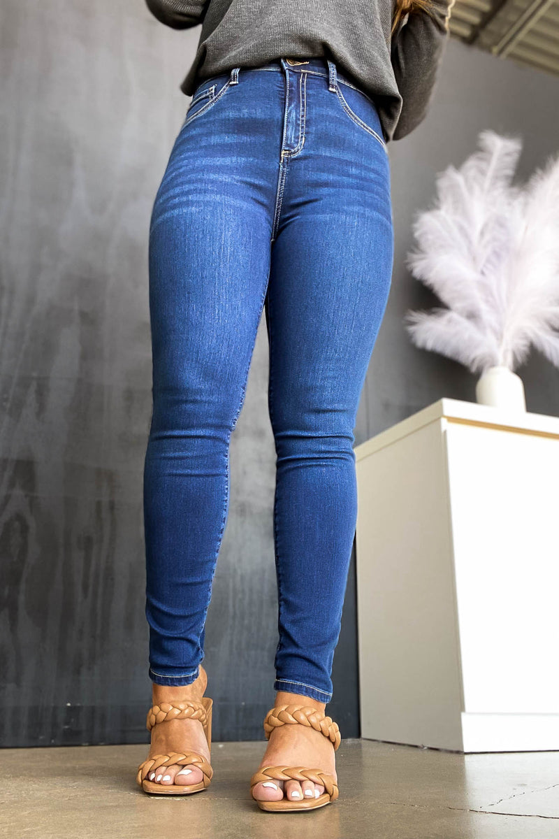 WORTH THE WAIT HIGH RISE ANKLE SKINNY JEANS