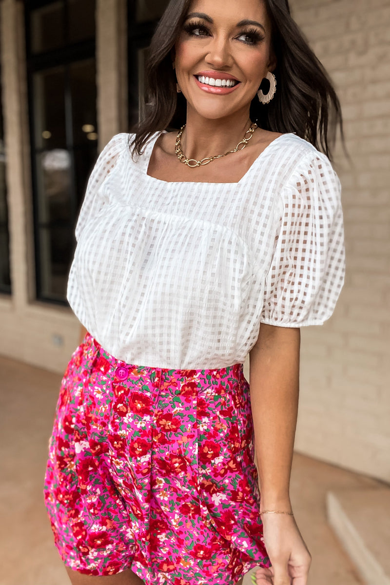 Patience Is Power White Top