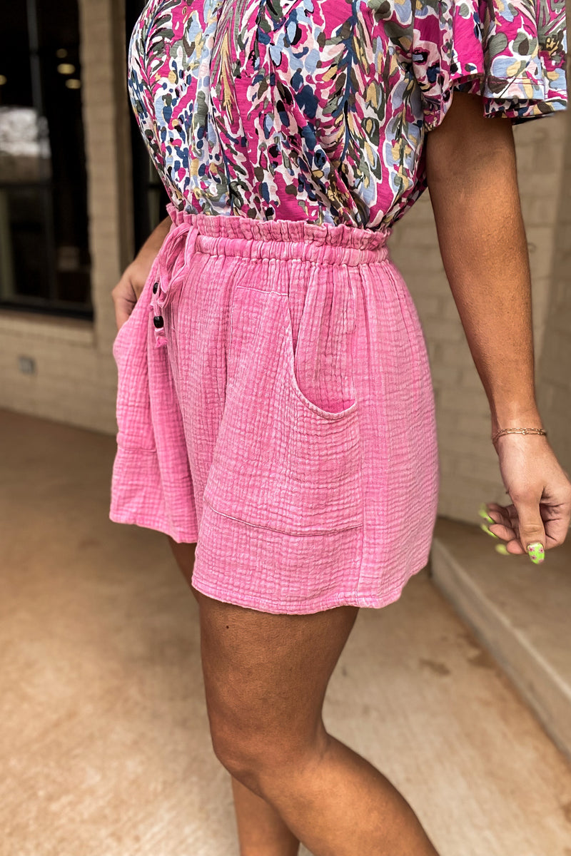 Hey Girl Candy Pink Shorts