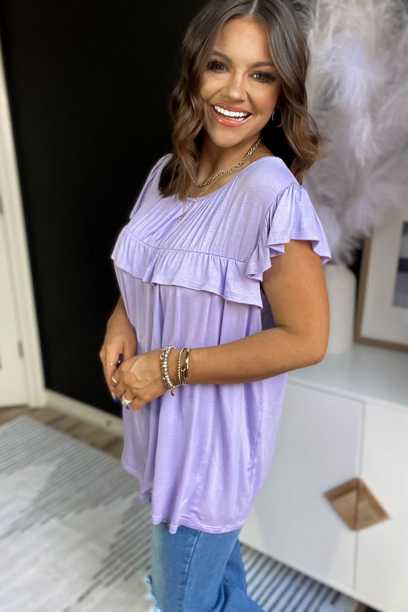 Irresistible Love Lavender Top