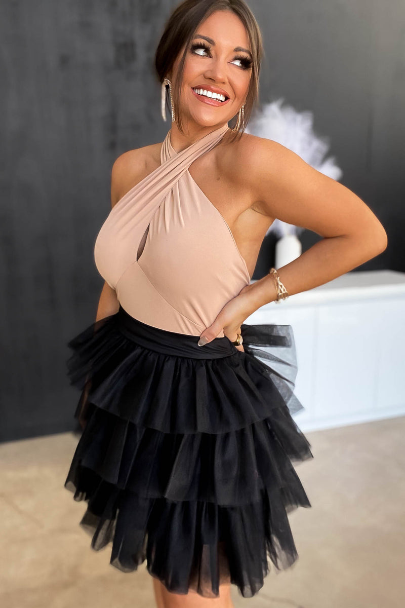 Teach Me More Black Skirt