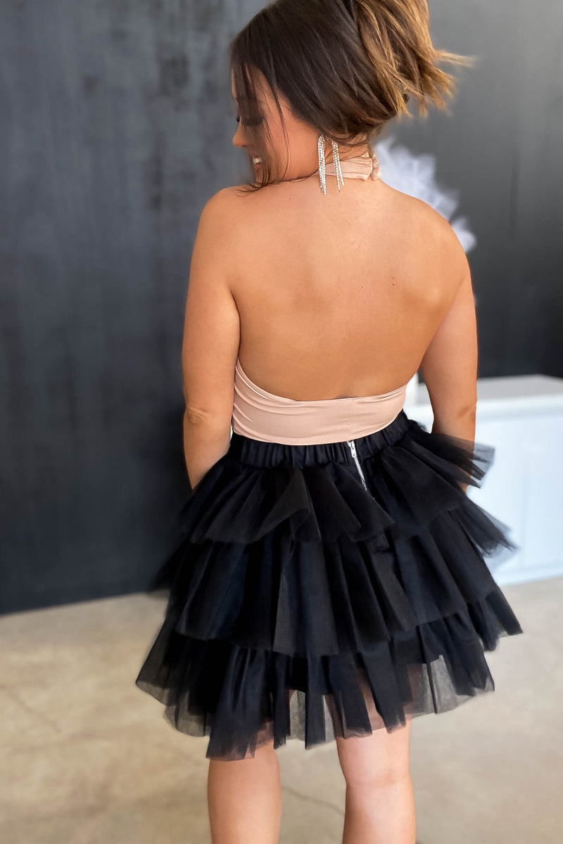 Teach Me More Black Skirt