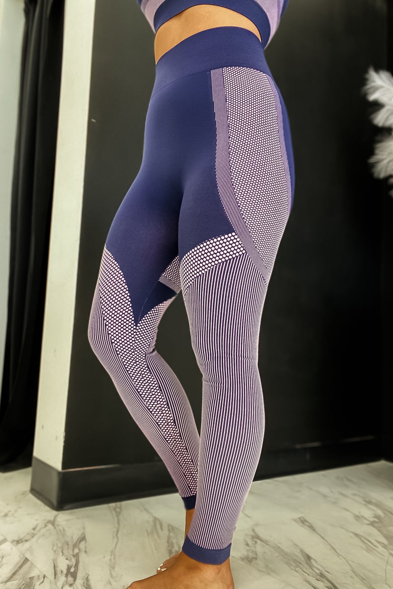 Into Space Navy Ultra Seamless Leggings