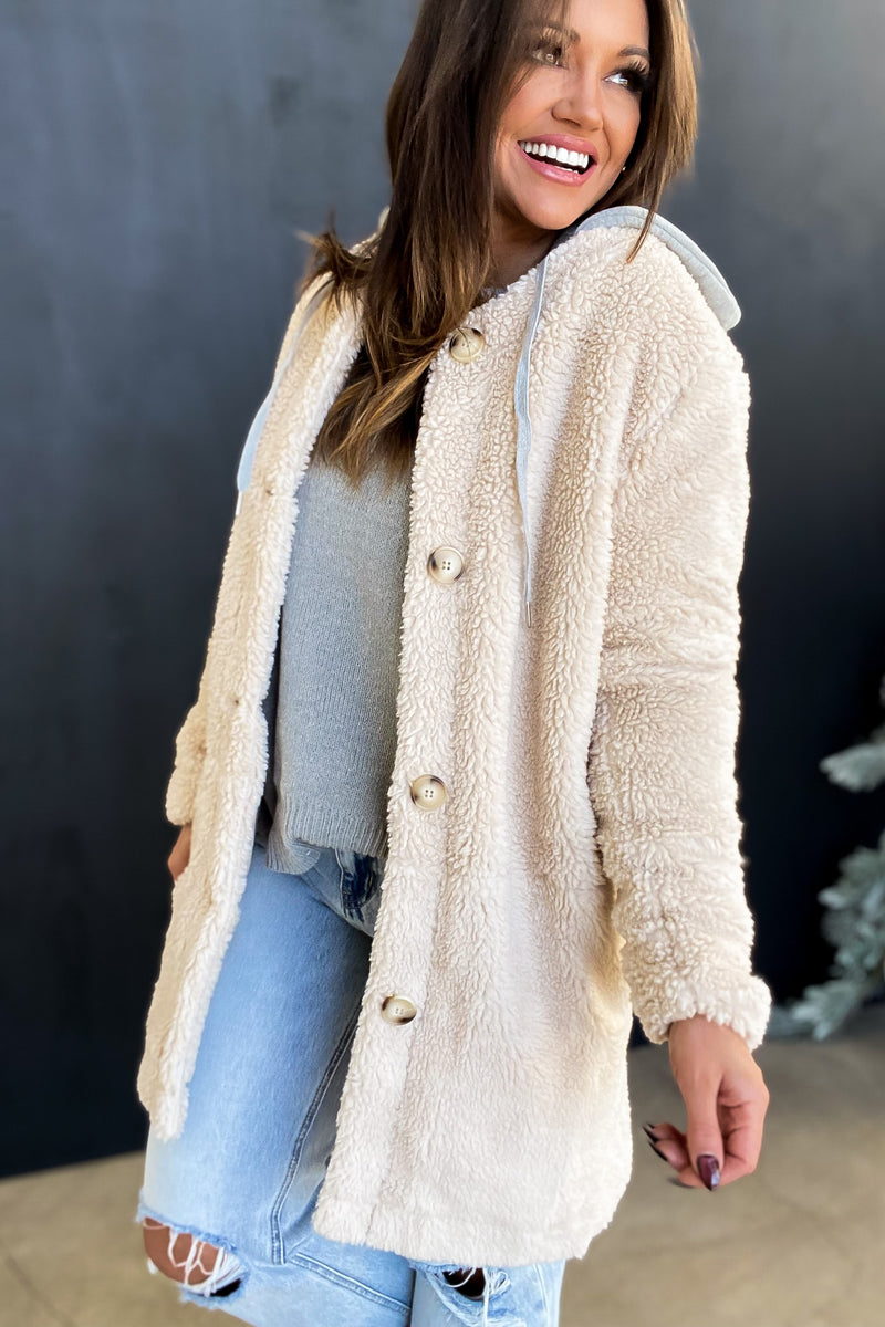 Work Overtime Beige Jacket