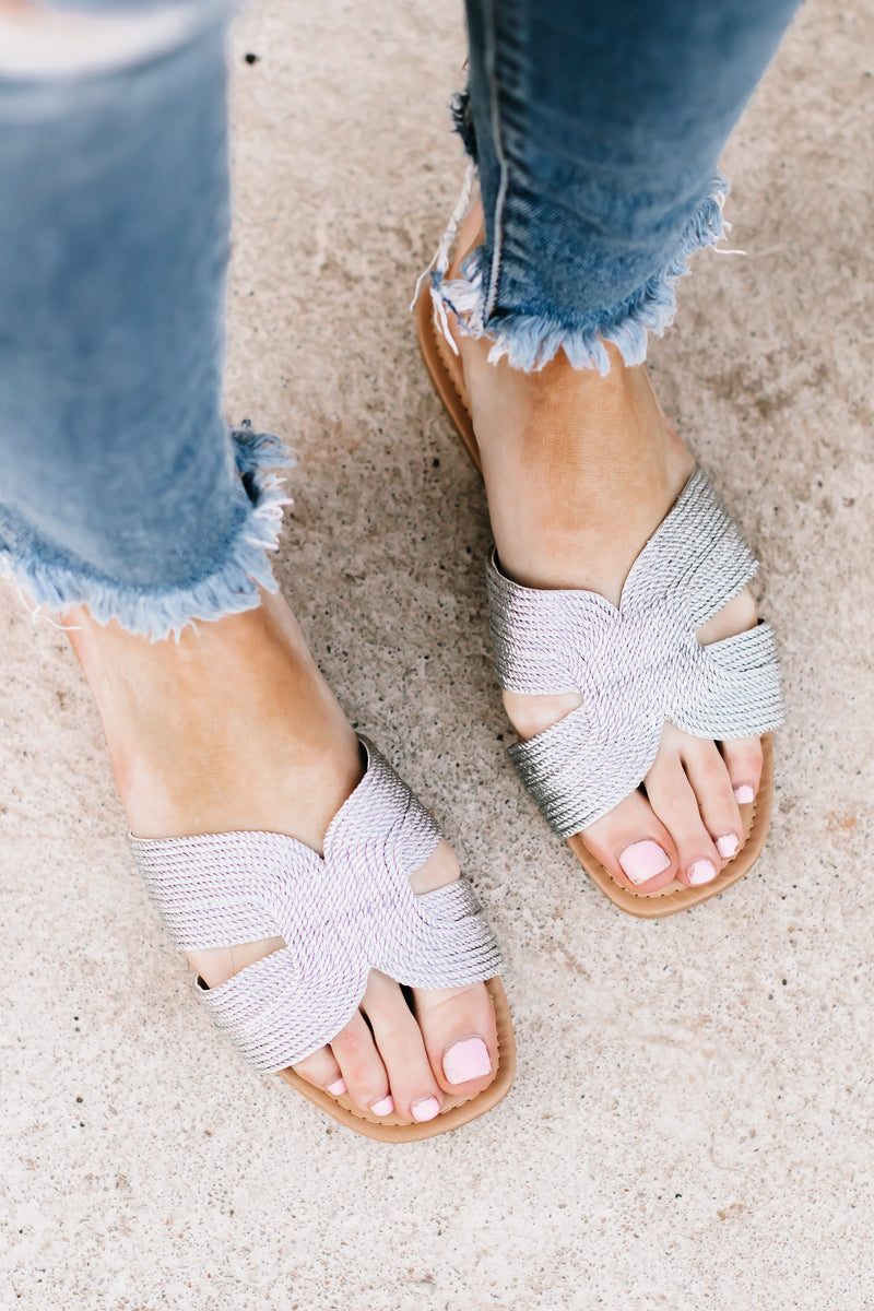 Kimmy Silver Sandal